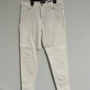 Banana Republic Women's Cream Skinny Jeans